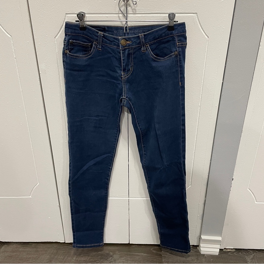 Celebrity Pink Dark Wash Skinny Jeans
